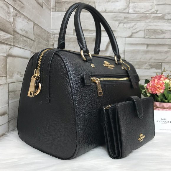 👜COACH SET🌺ROWAN SATCHEL & WALLET - Picture 3 of 8